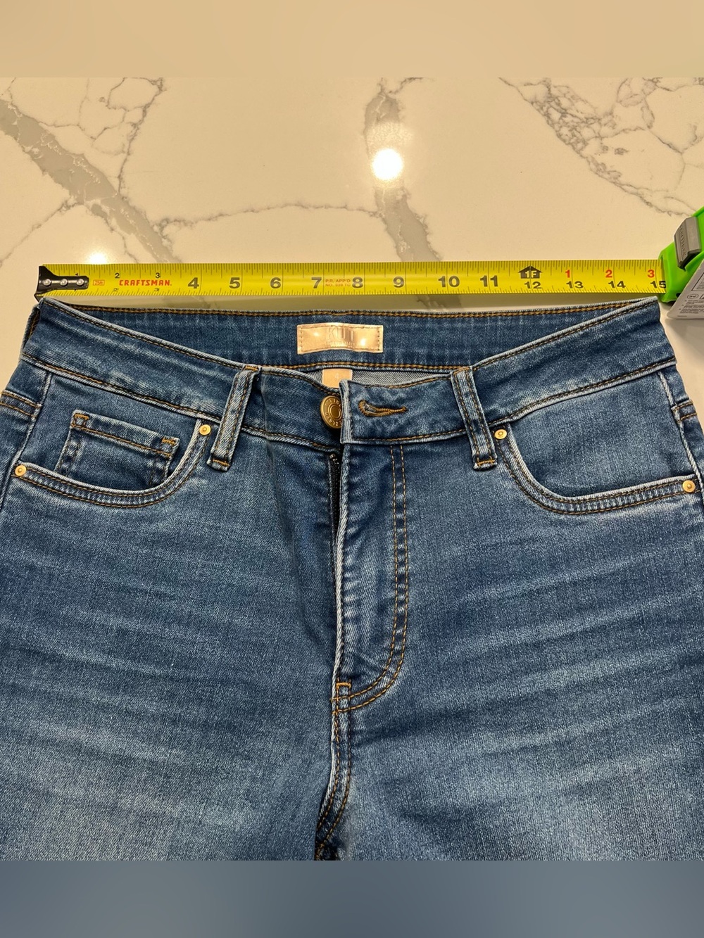 KUT FROM THE KLOTH Womens KELLY FAB AB KICK FLARE Jeans - Size 4💙 - Picture 12 of 14